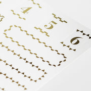 Title Stickers | Gold