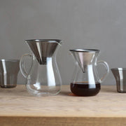 SCS Coffee Carafe Set by Kinto | 300ml | 2 cup