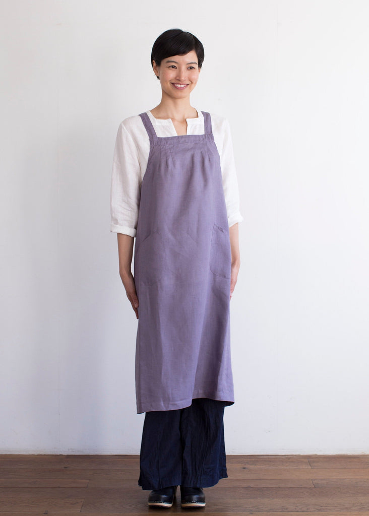 Salon Apron - Bruyere/Heather by Fog Linen