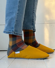 Canvas Home Shoes | Mustard