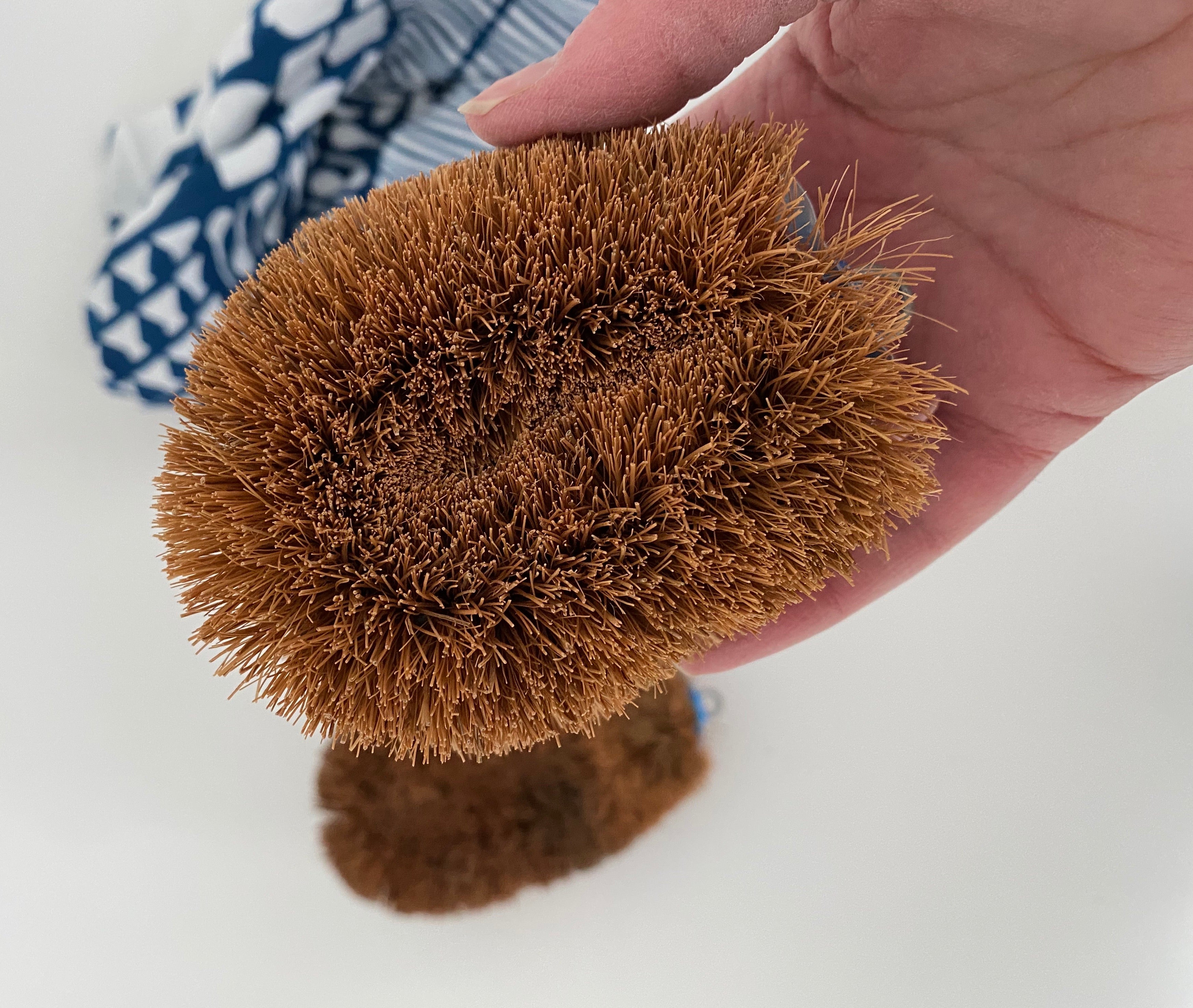 Tawashi Natural Scrubbing Brush From Japan For Cast Iron