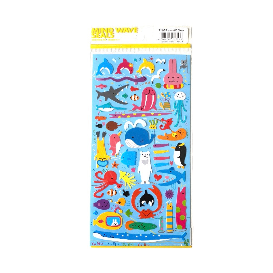 Fun in the Sea Yuru Stickers