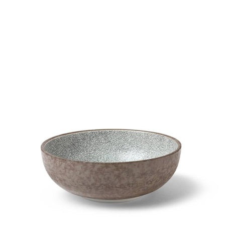 Gray Crackle Bowl
