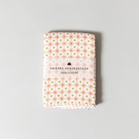 Haikara Handkerchief - Cross Pink