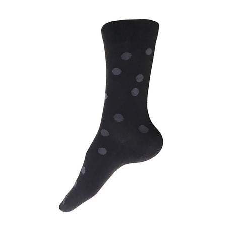 Bubble Socks | Black+Charcoal