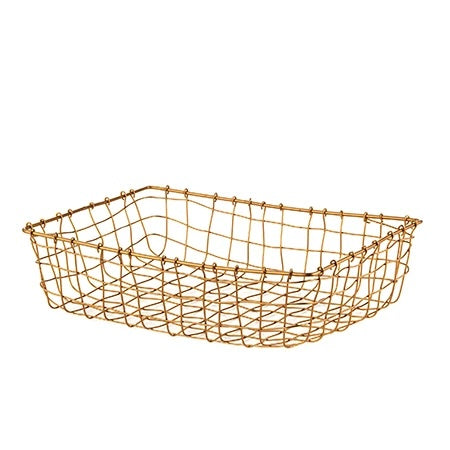 Brass Basket | Large