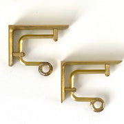 Brass Shelf Bracket - Paper Holder