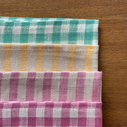 Yellow & Oatmeal Stripe | Linen Kitchen Cloth