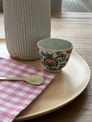 Pink & White Gingham | Linen Kitchen Cloth