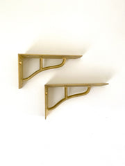 Brass Shelf Brackets