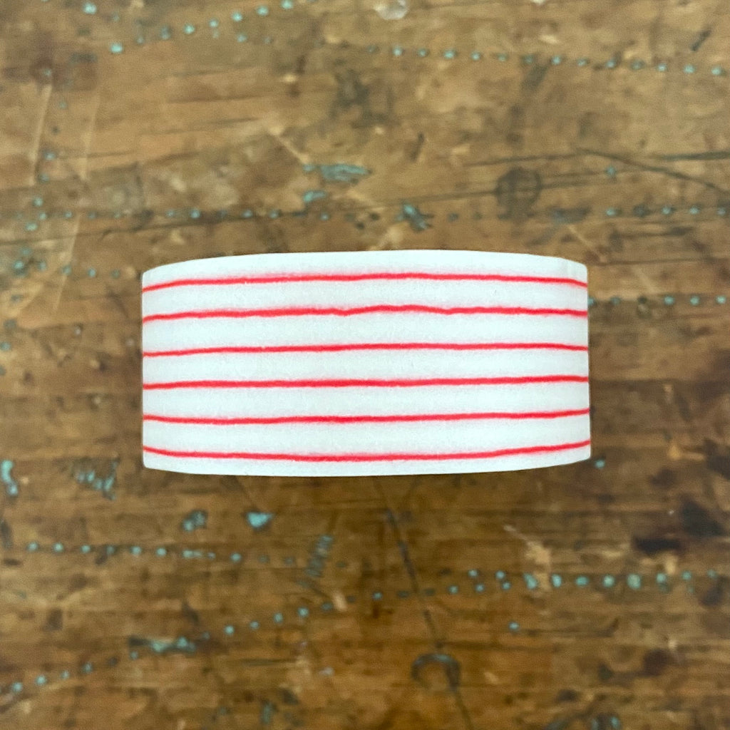Red & White Pattern | Washi Tape