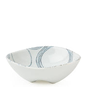 Circular Lined Footed Bowl (M)| 5”