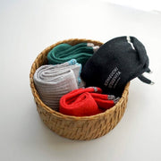 Nishiguchi Kutsushita Silk Cotton Socks | Black
