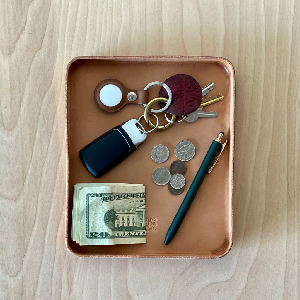 Spring Finn & Co | Leather Trays: Asst Sizes