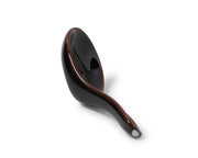 Ceramic Soup Spoon | Black and brown