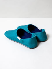 Canvas Home Shoes | Turquoise