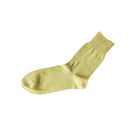 Nishiguchi Kutsushita Egyptian Cotton Plain Socks | Pistachio Sofa (2023 Limited Color)