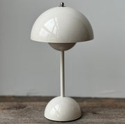 Flowerpot Rechargeable Lamp | White