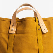 East-West Large Tote | Mustard