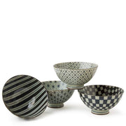 Vintage Pattern Rice Bowls | 4.5”