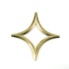 Brass Trivet | Star